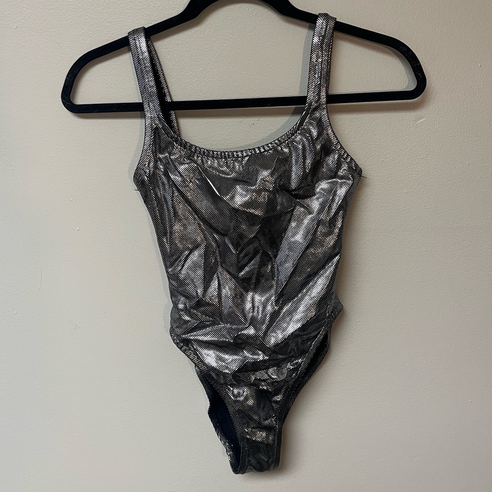 Women’s One Piece Metallic Swimsuit